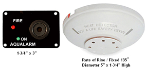 20230 Fire Warning - Rate of Rise/Fixed 135°F 20230 Fire Warning - Rate of Rise/Fixed 135°F