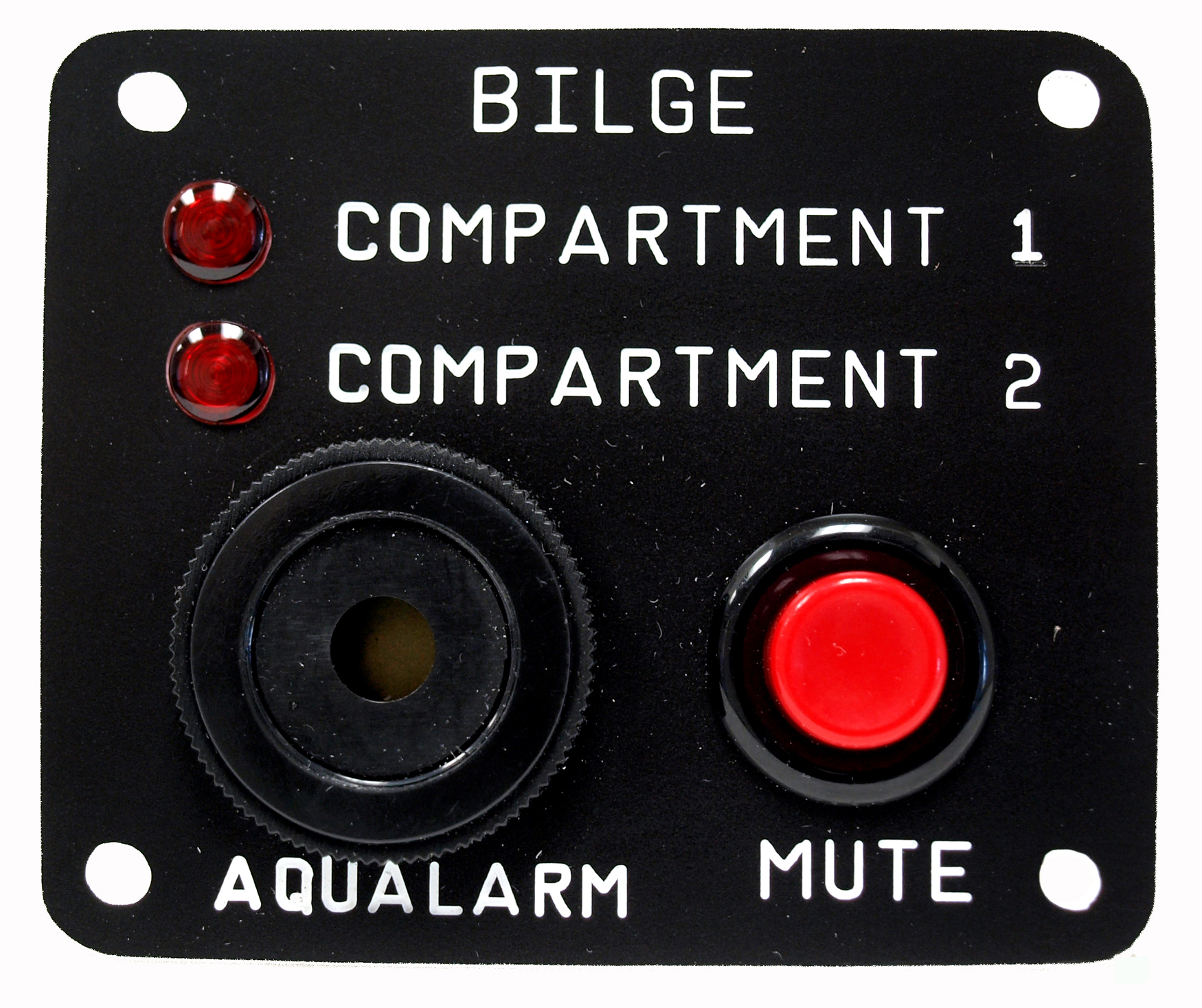 20360 Two Compartment Bilge Warning Panel - Click Image to Close