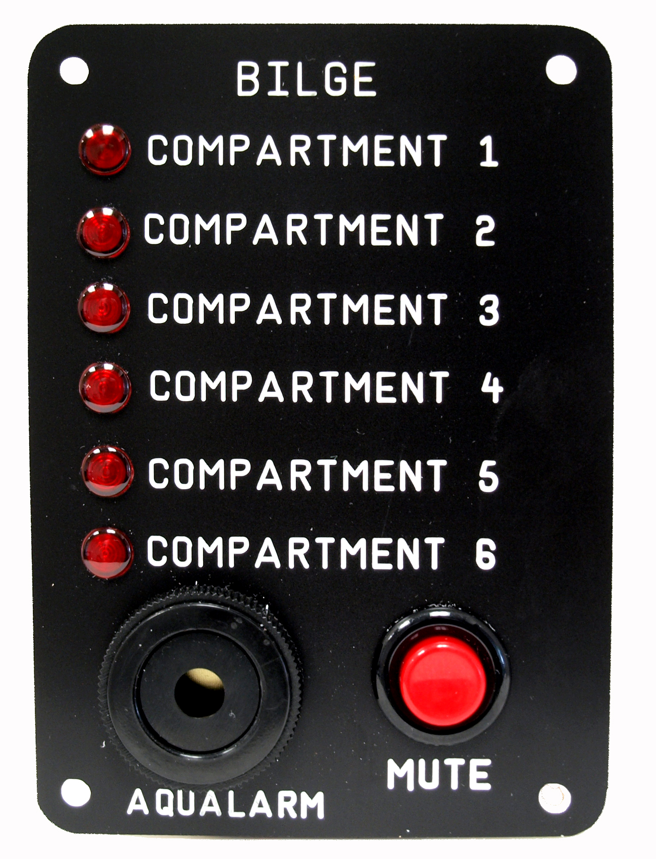 20364 Six Compartment Bilge Warning Panel - Click Image to Close