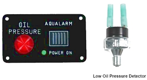 20220 Low Oil Pressure Monitor, with Panel and Detector